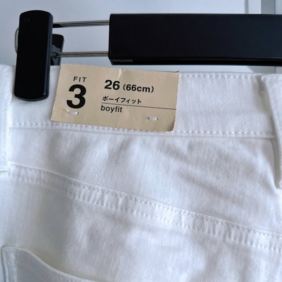 Muji Women's 4 Way Stretch Denim Boyfriend Fit - Size 26 - Picture 9 of 10